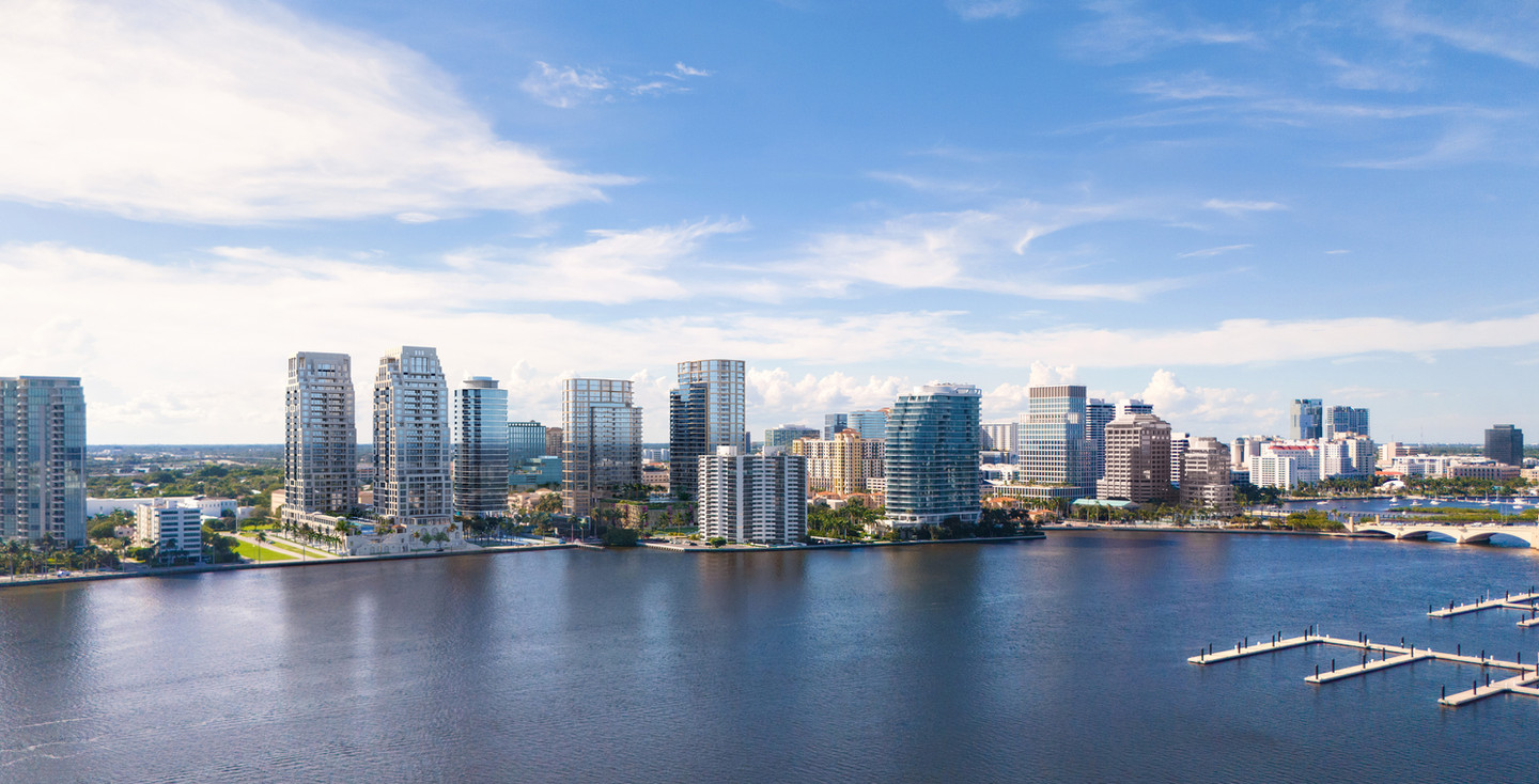 West Palm Beach skyline